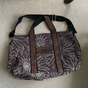 Brown tote bag